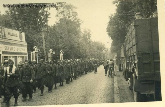 Captured Belgien Soilders