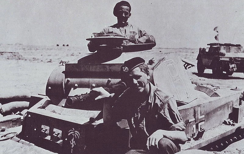 Captured Panzer