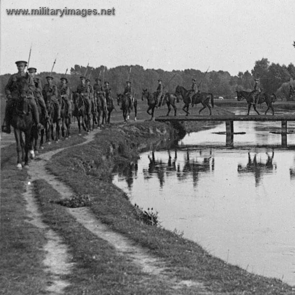 Cavalry on the move