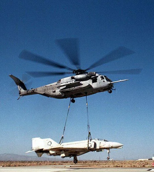 CH-53&F-4 Phantom II