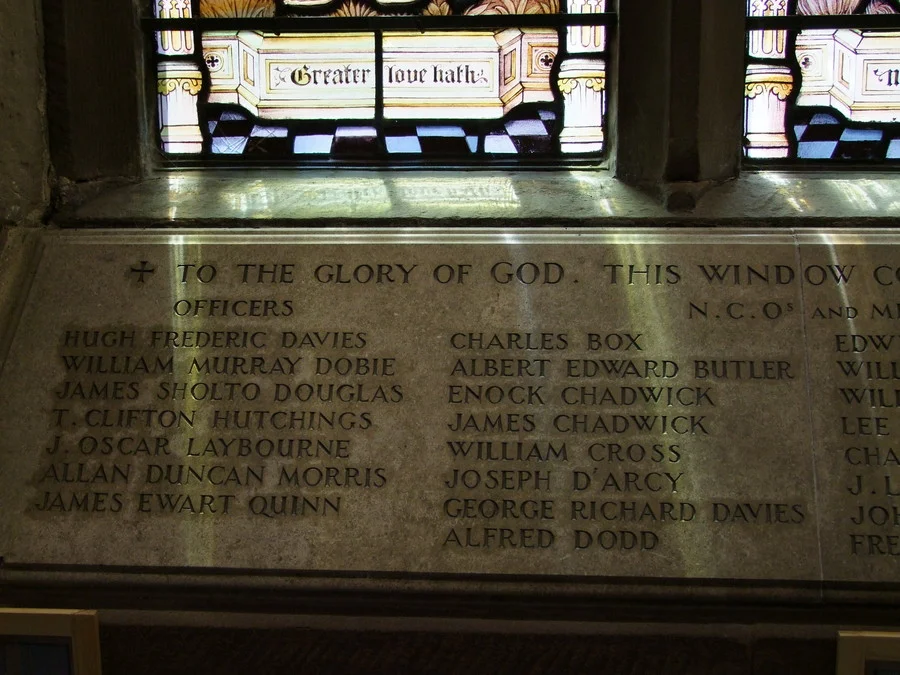 Chester St Peter's War Memorial