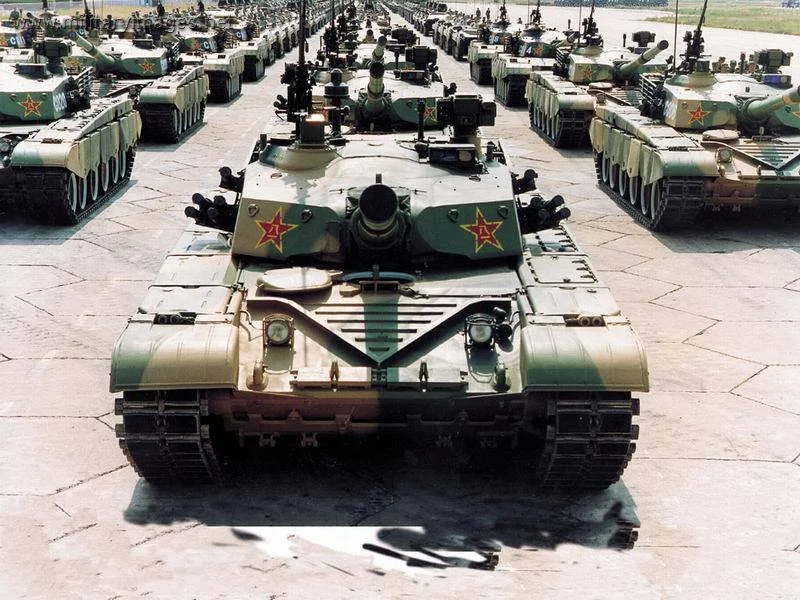 Chinese T-98 MBT's