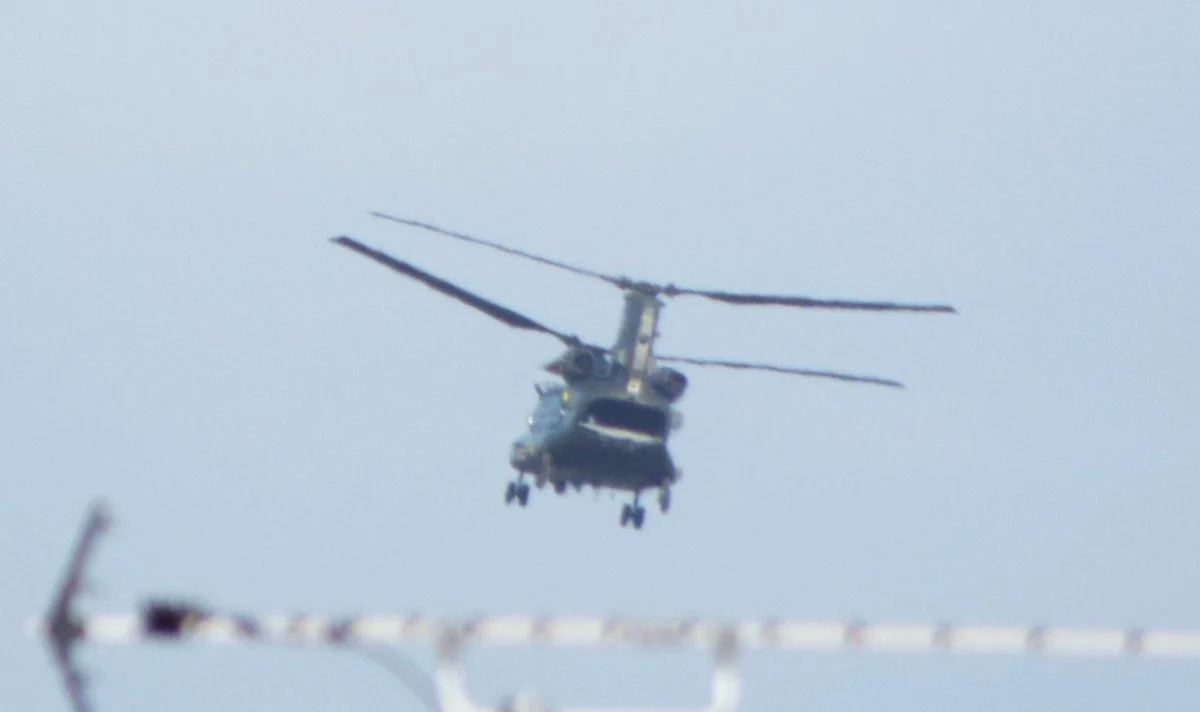 Chinook Over Cheadle Staffs 16.3