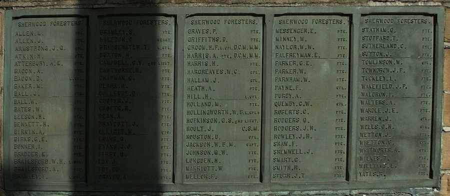 Clay Cross War Memorial