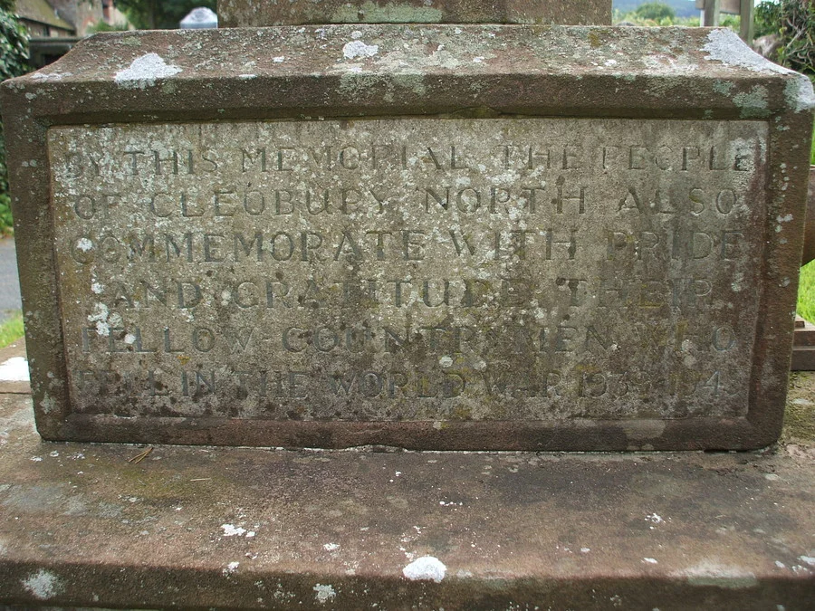 Cleobury North War Memorial