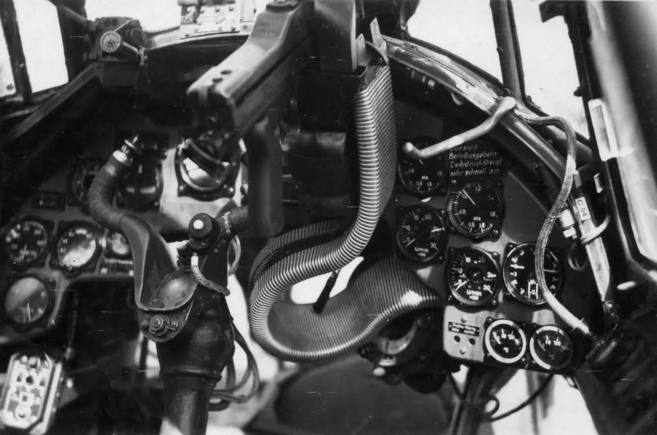 Cockpit Of The Junkers Ju 88 A