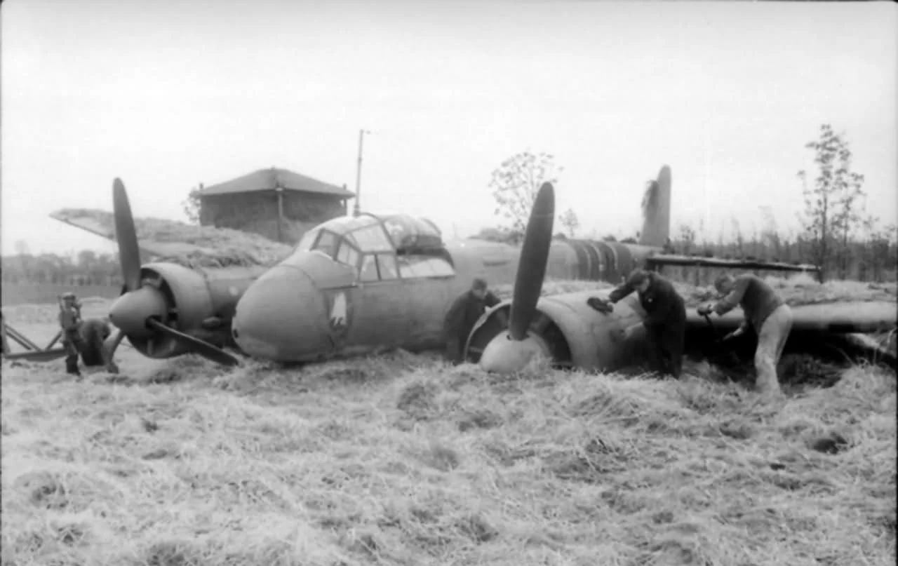 Crashed Ju88