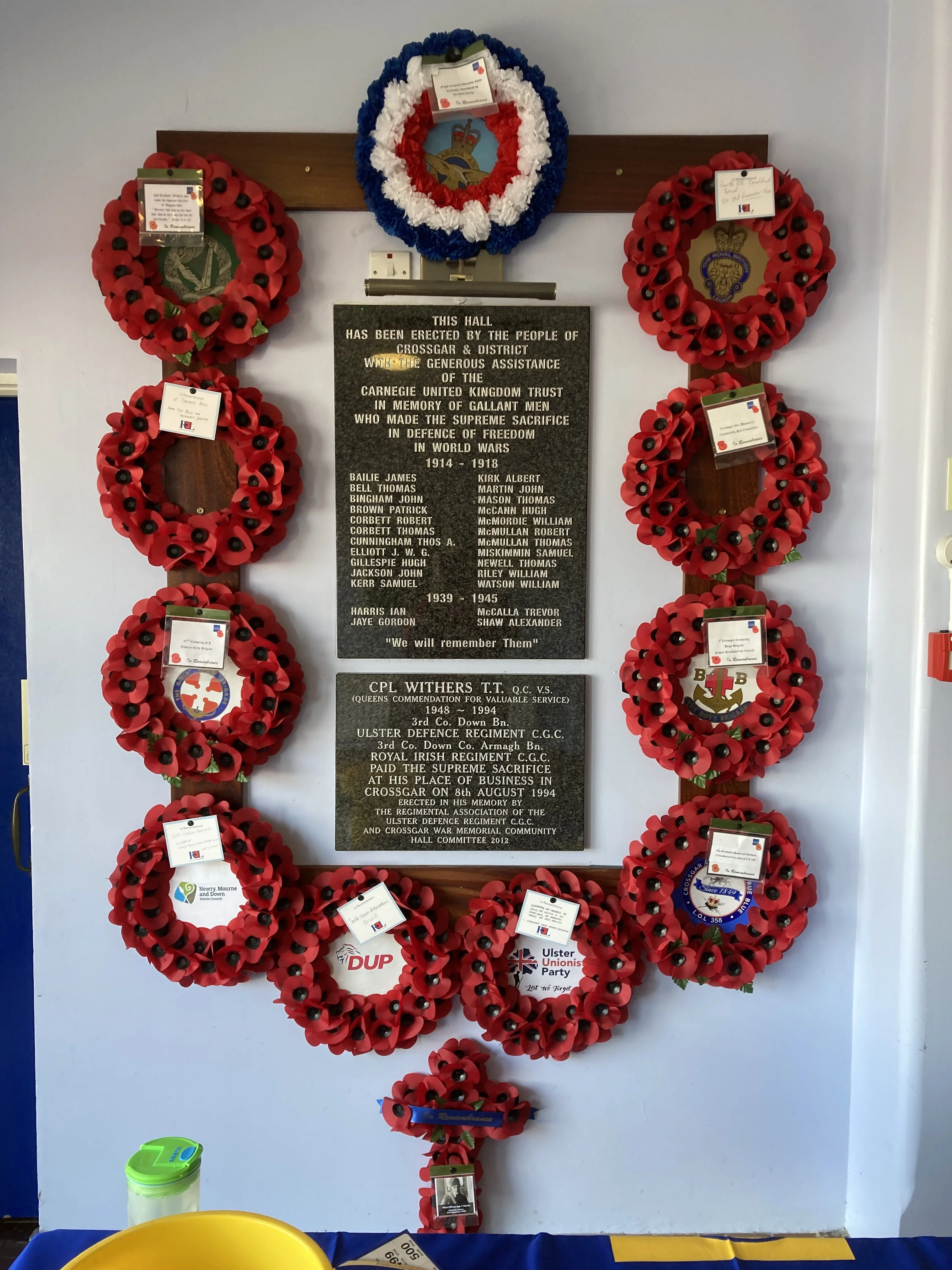 Crossgar War Memorial