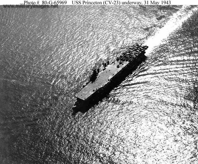 CVL-23 USS Princeton