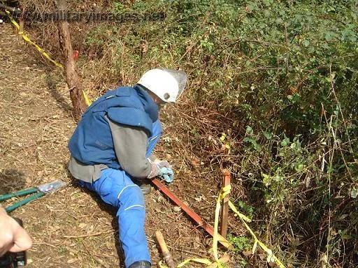 De-mining in Bosnia