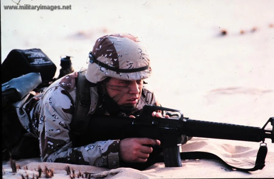 Desert Storm - Soldier of 82nd Airborne Division