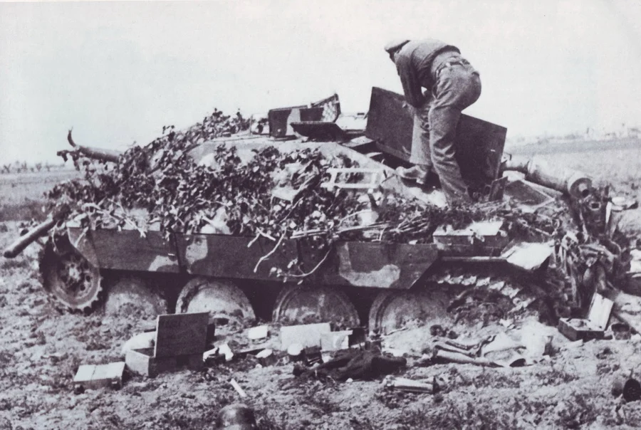 destroyed Hetzer