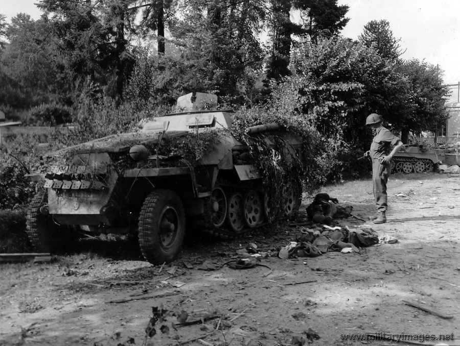 Destroyed SdKfz 251- Normandy | A Military Photo & Video Website