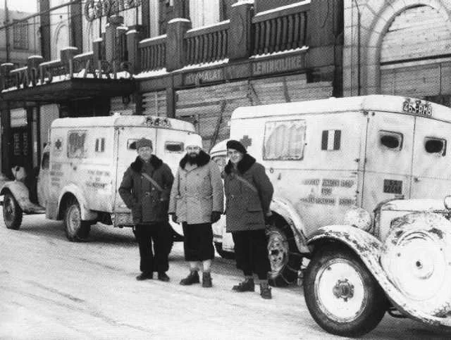 Donated ambulances