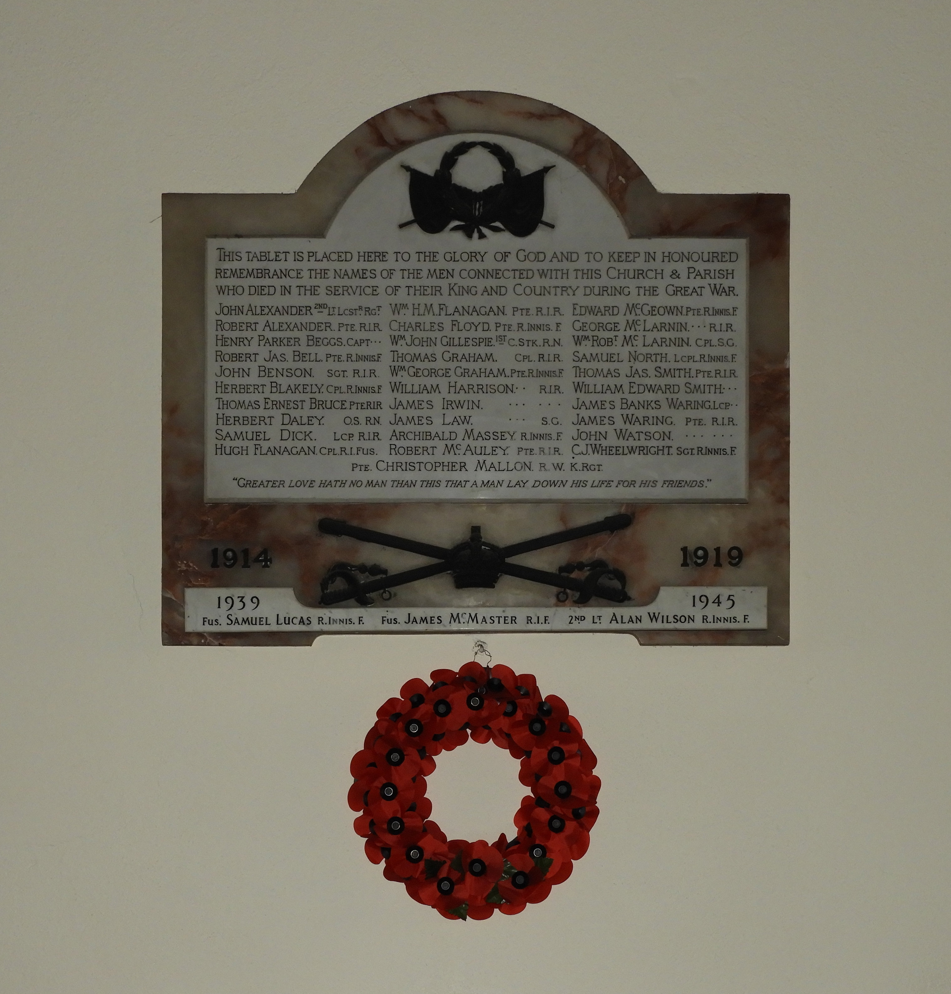 Drumbeg Church War Memorial