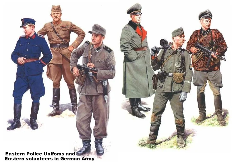 Eastern German Army Uniforms