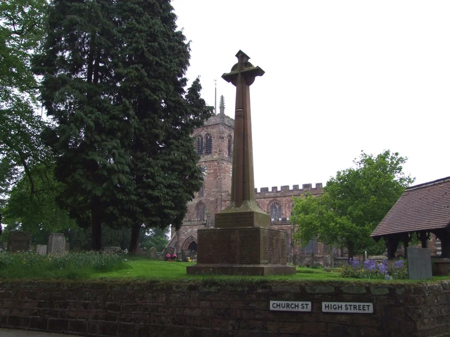 Eccleshall War Memorial Staffordshire