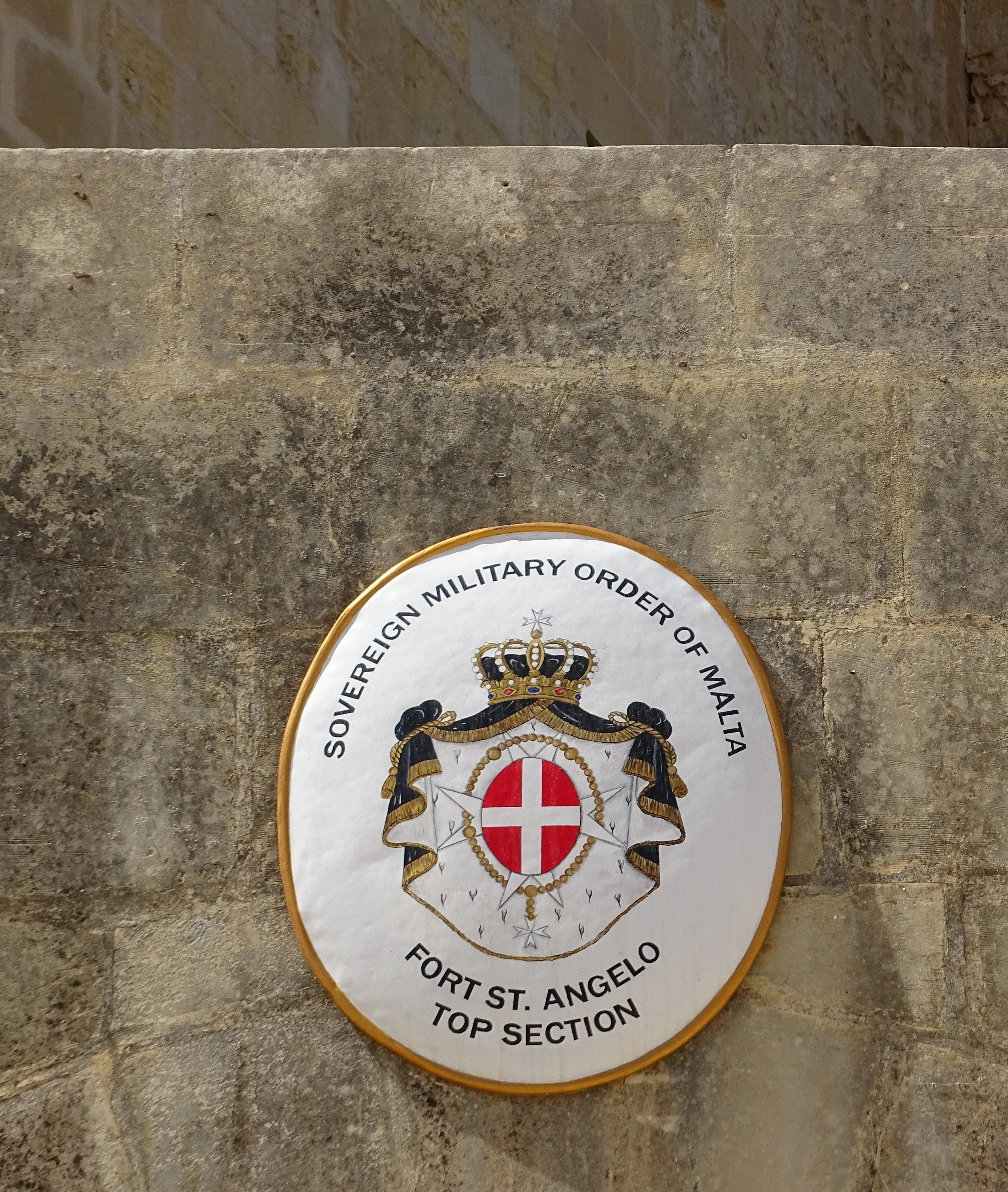 Emblem at Fort St Angelo