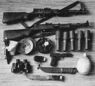 Equipment of "Desantti"