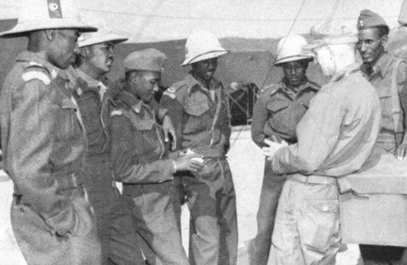 Ethiopian troops in