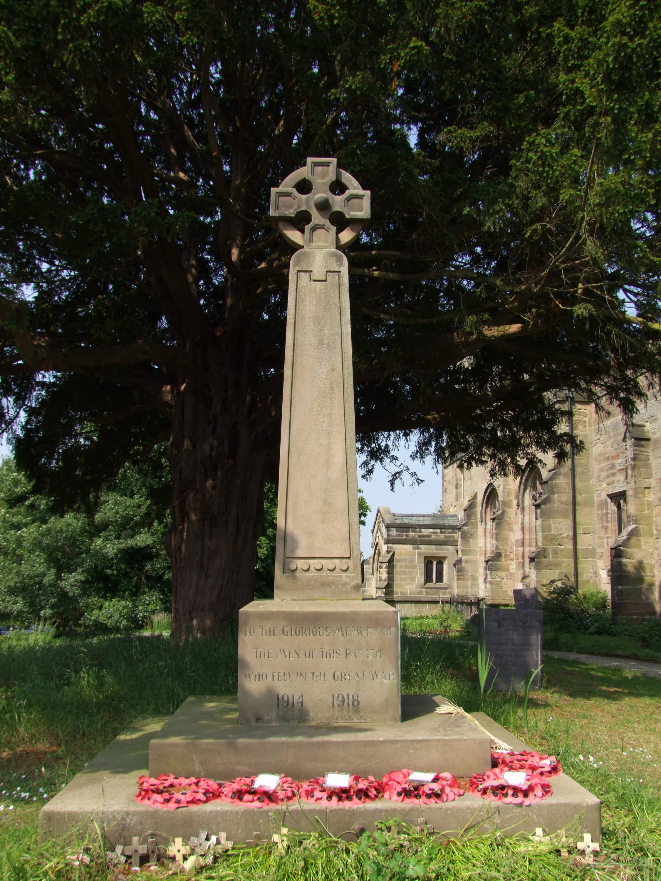 ETWALL WAR MEMORIAL DERBYSHIRE