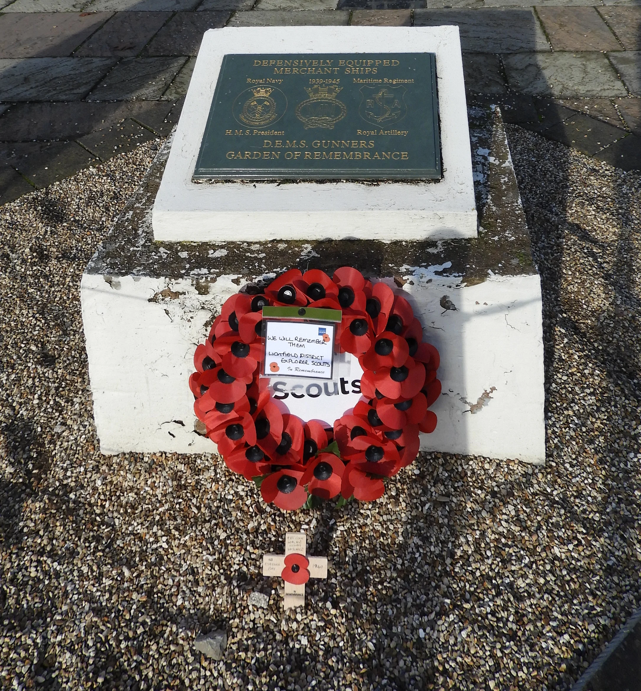 Explorers Sea Scouts Memorial