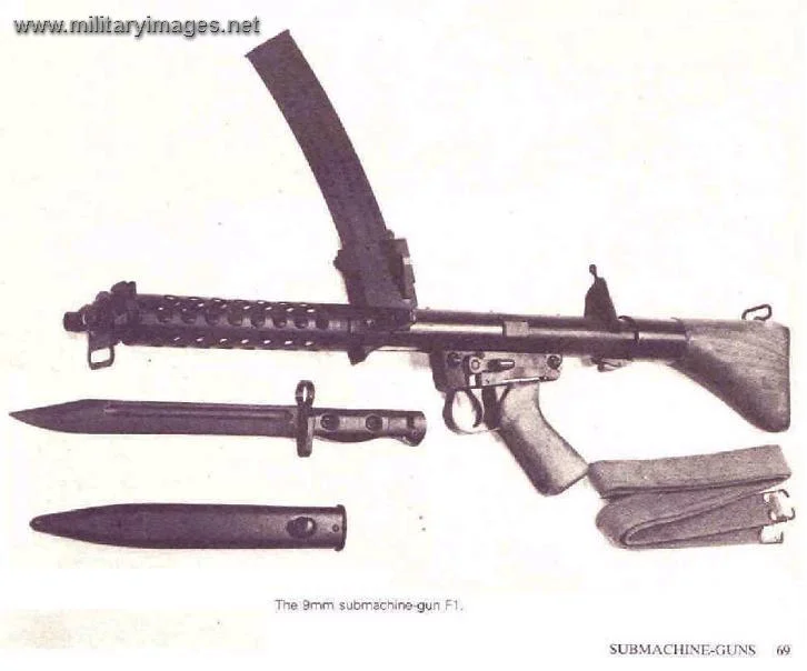 F1 submachine gun