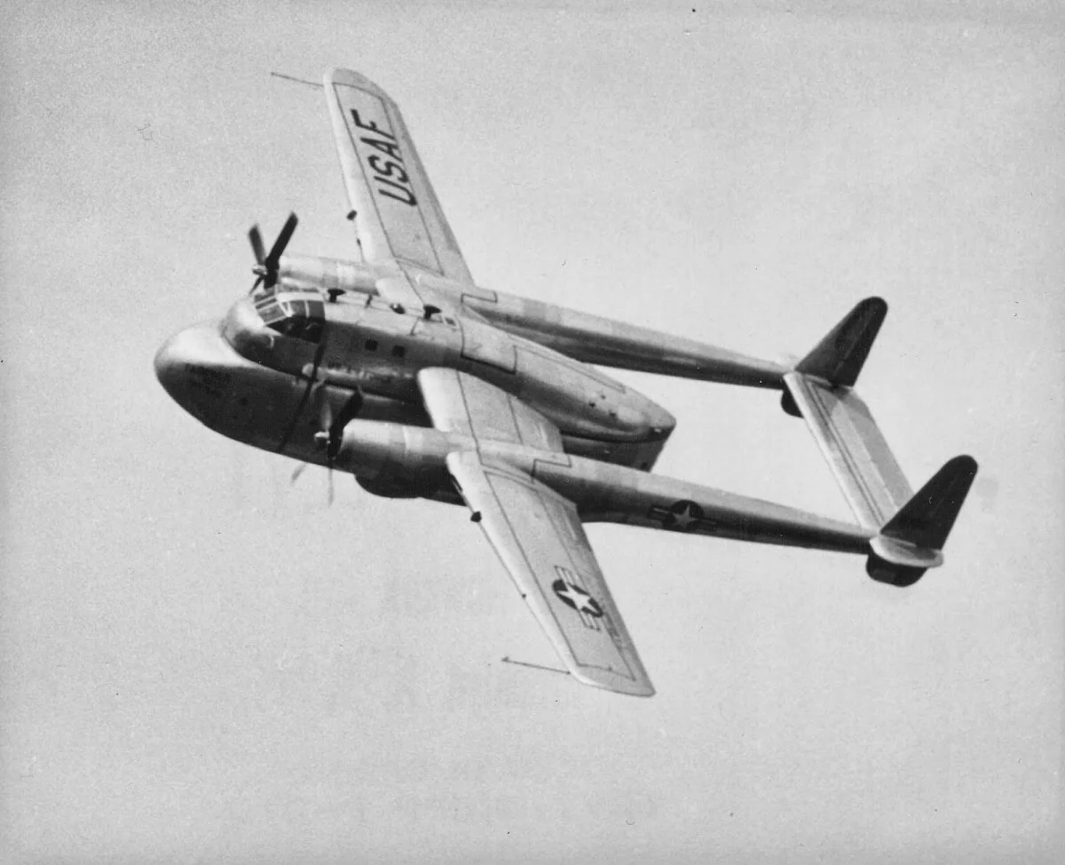 Fairchild XC-120 Packplane 001