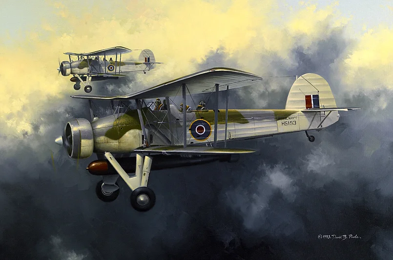 Fairey Swordfish Mk. I of the Fleet Air Arm