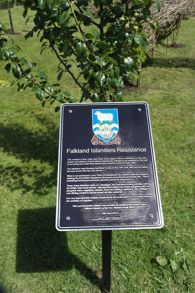 Falklands Islanders Resistance Memorial