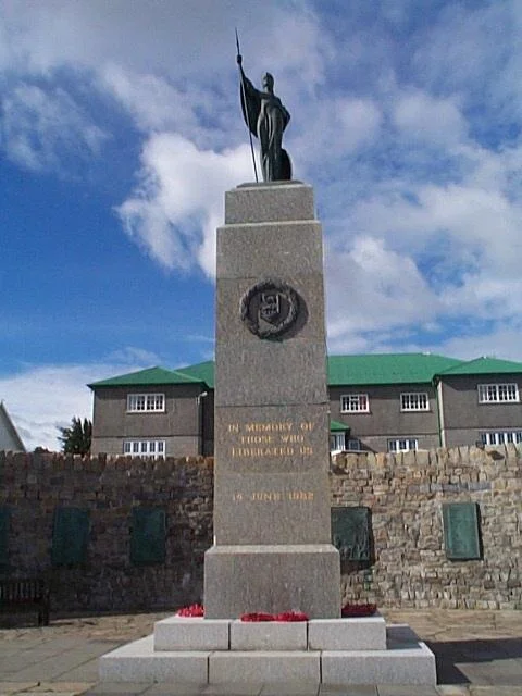 Falklands Memorial A Military Photo Video Website   Full