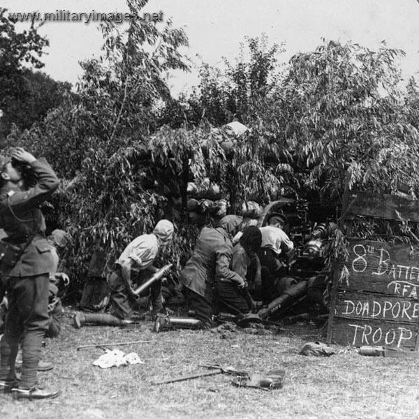 Field Artillery in Action