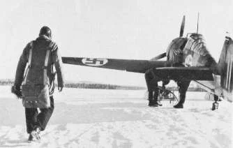 Fokker D XXI on ice