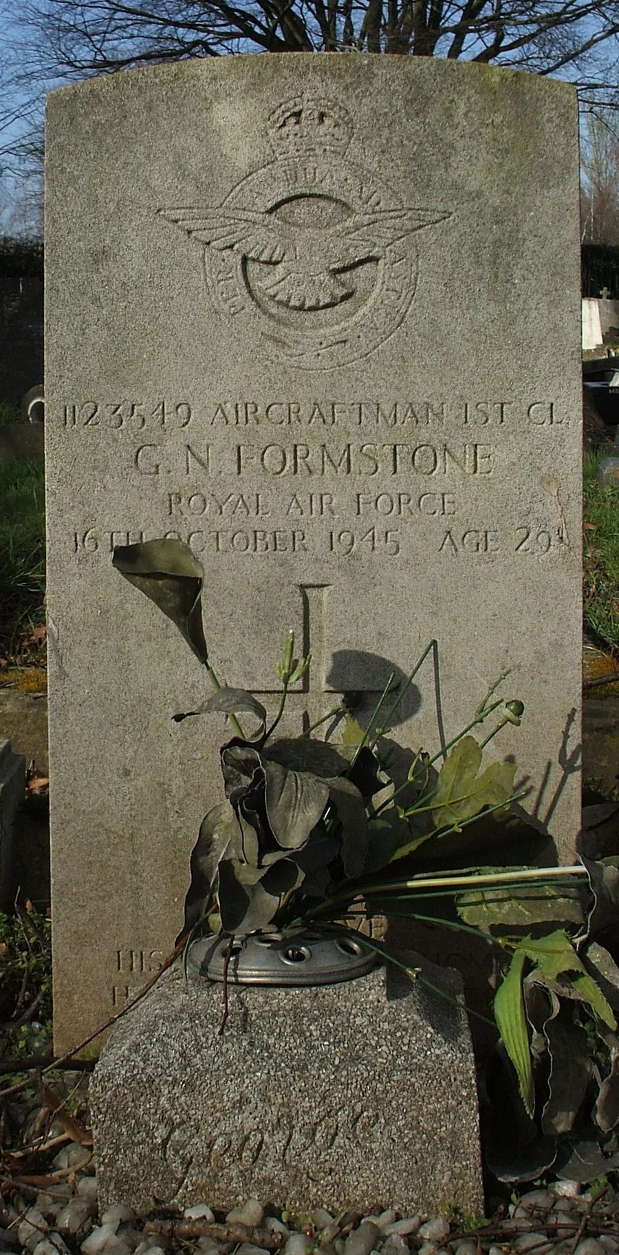 FORMSTONE, GEORGE NEVITT