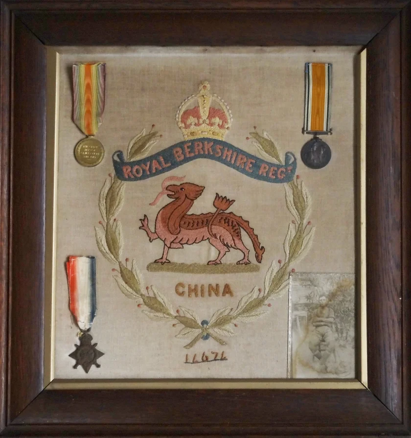 Framed Medal Set Royal Berkshire Regiment | A Military Photo & Video ...