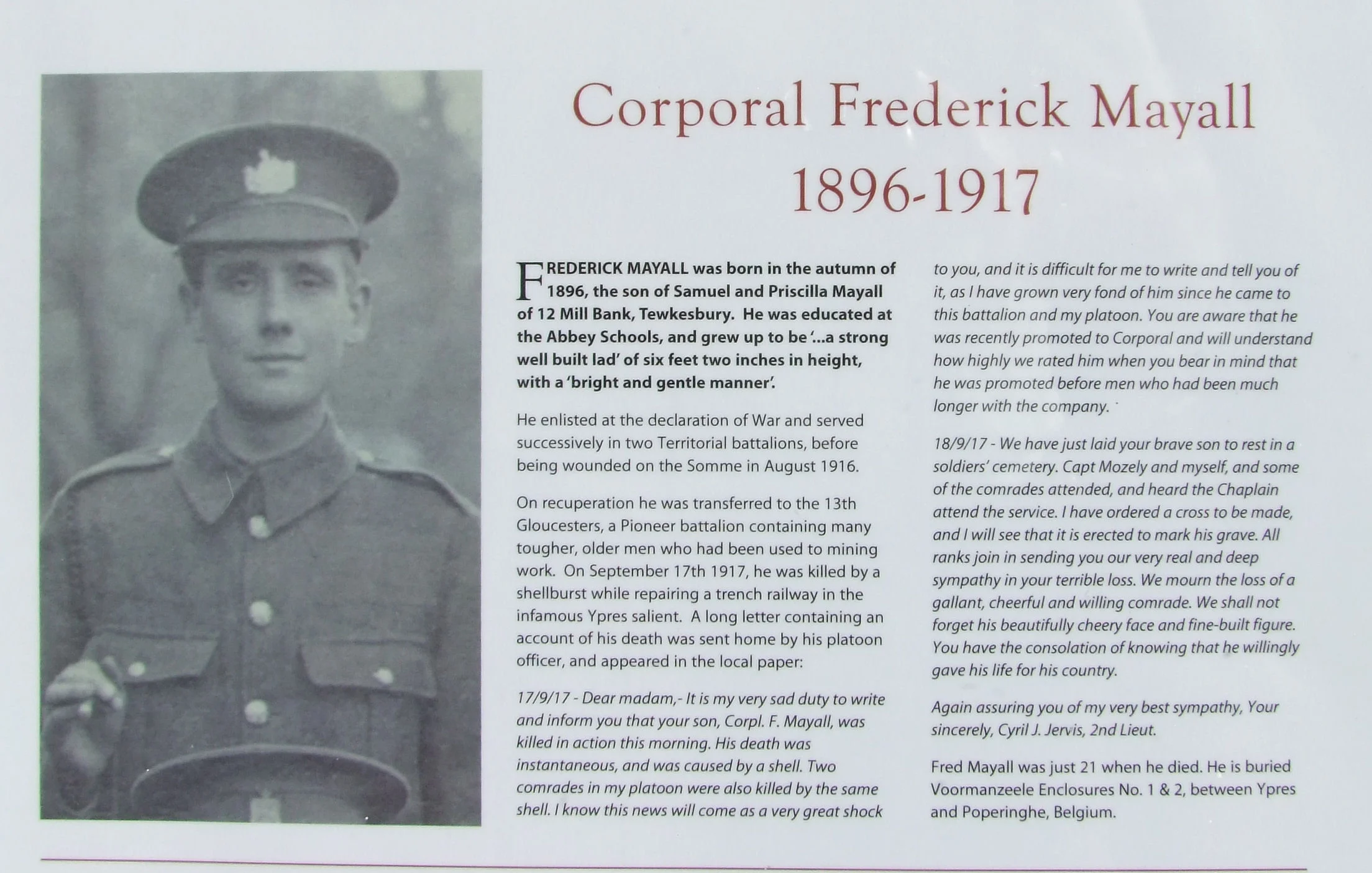 Frederick MAYALL