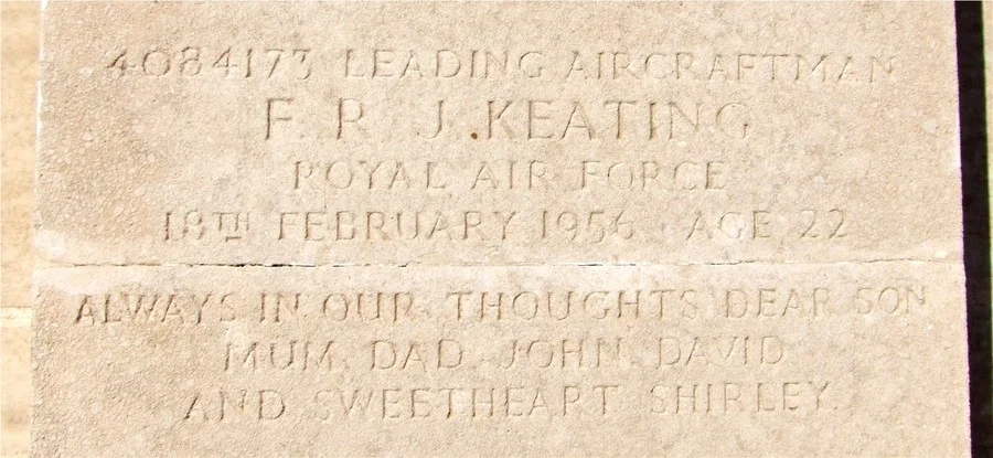 Frederick Robert James KEATING