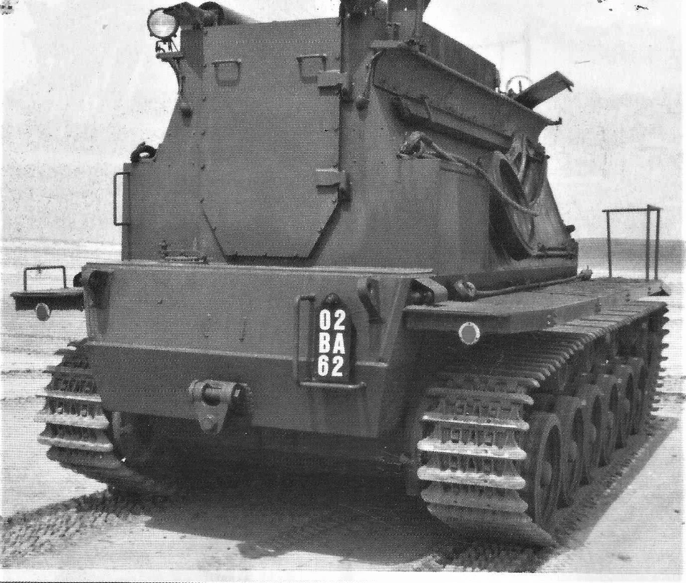 FV 4018 Beach Arrmoured Recovery Vehicle Centurion variant