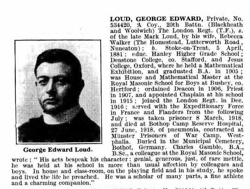 George Edward LOUD..