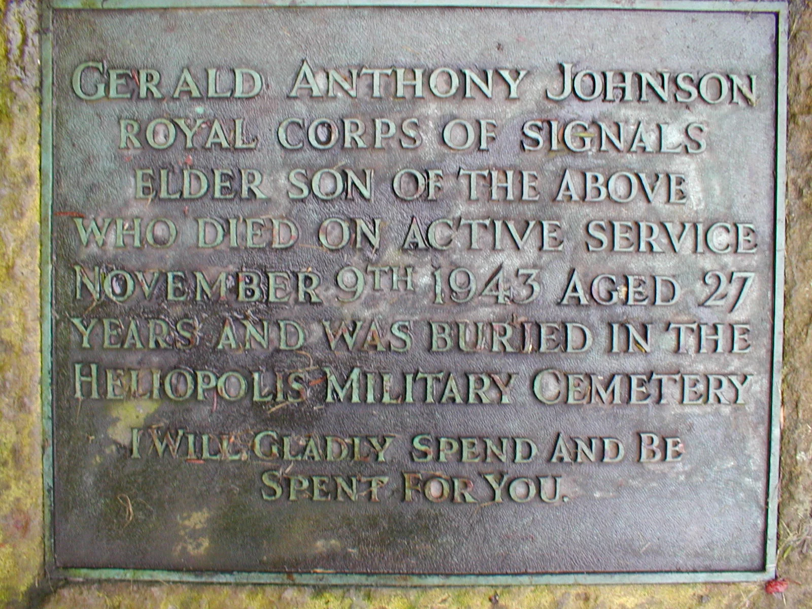 Gerald Anthony JOHNSON