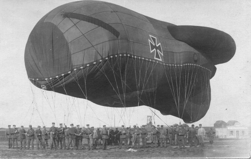 German Army observation balloon