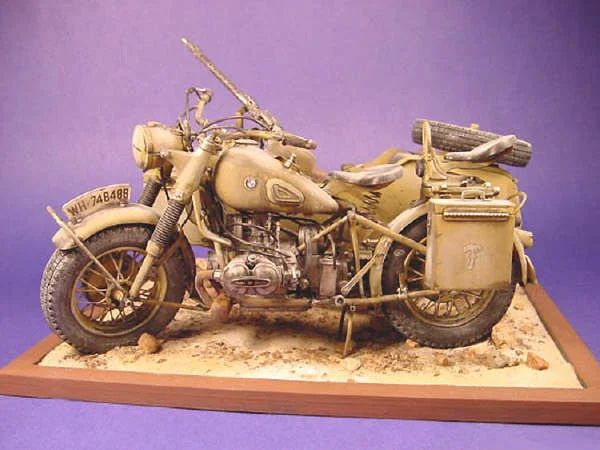 German bmw motorcycle sidecar combo