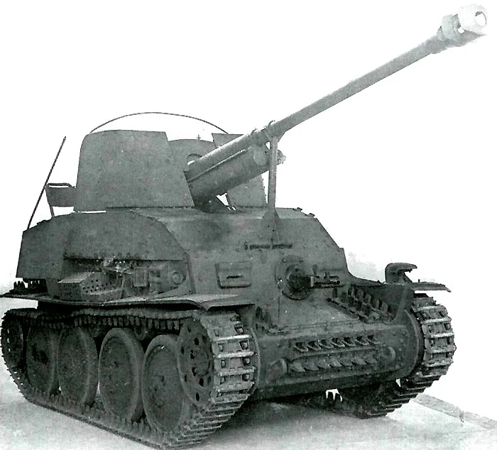 German Marder SP Artillery