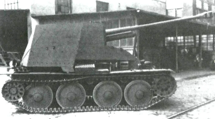 German Marder SP Artillery