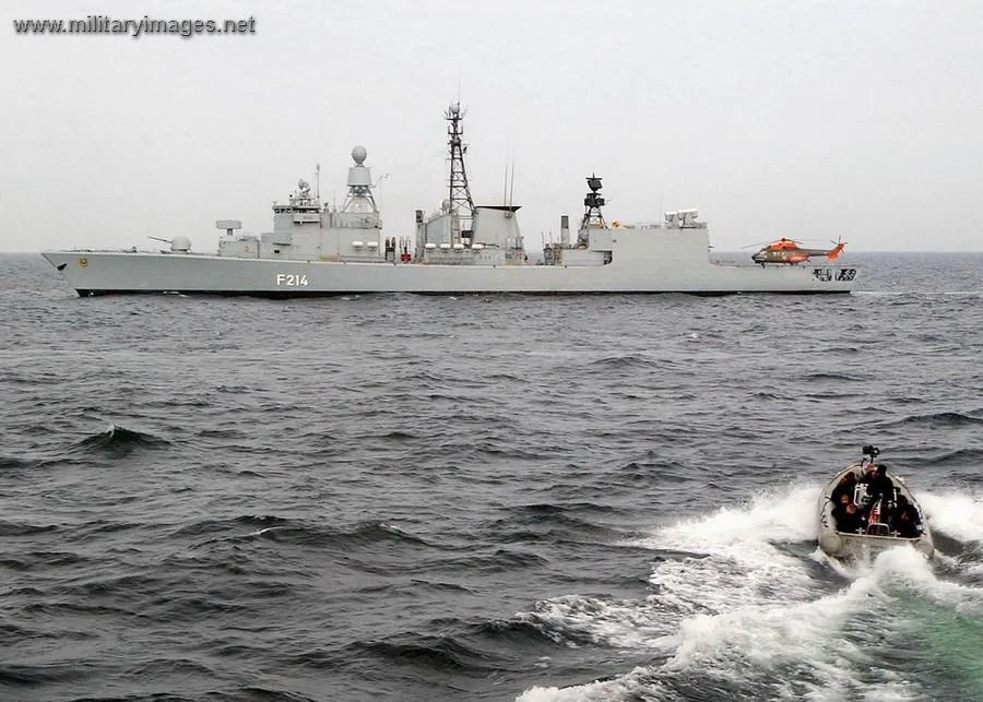 German Navy - frigate Lubeck