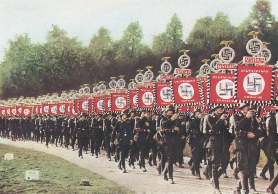 German Solders on Parade