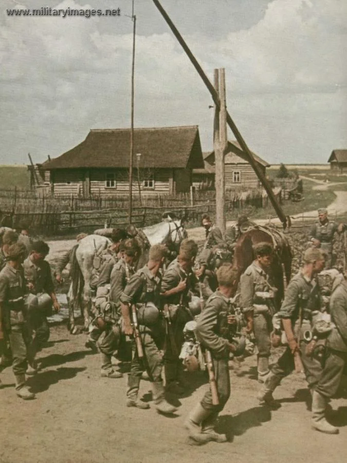 German troops