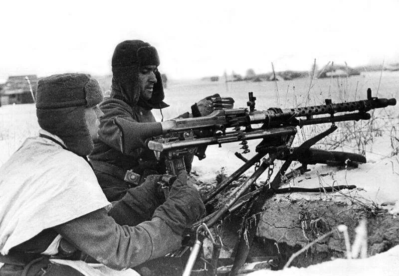 Germans Mg34 Russian front