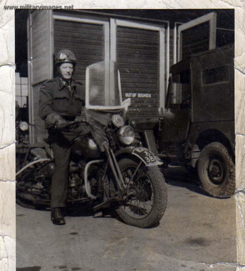 grandad despatch rider - WW2
