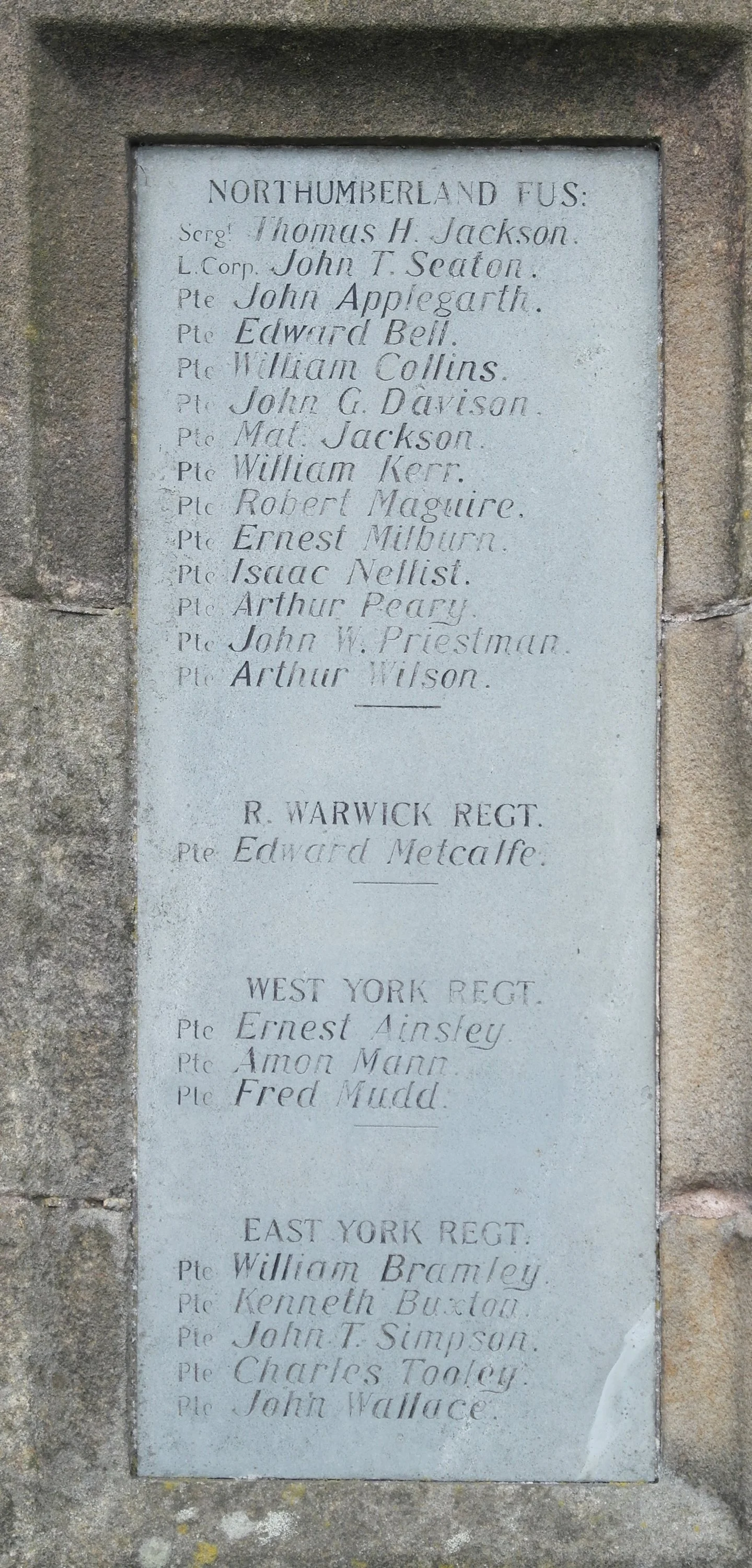 GUISBOROUGH WAR MEMORIAL YORKSHIRE (1)